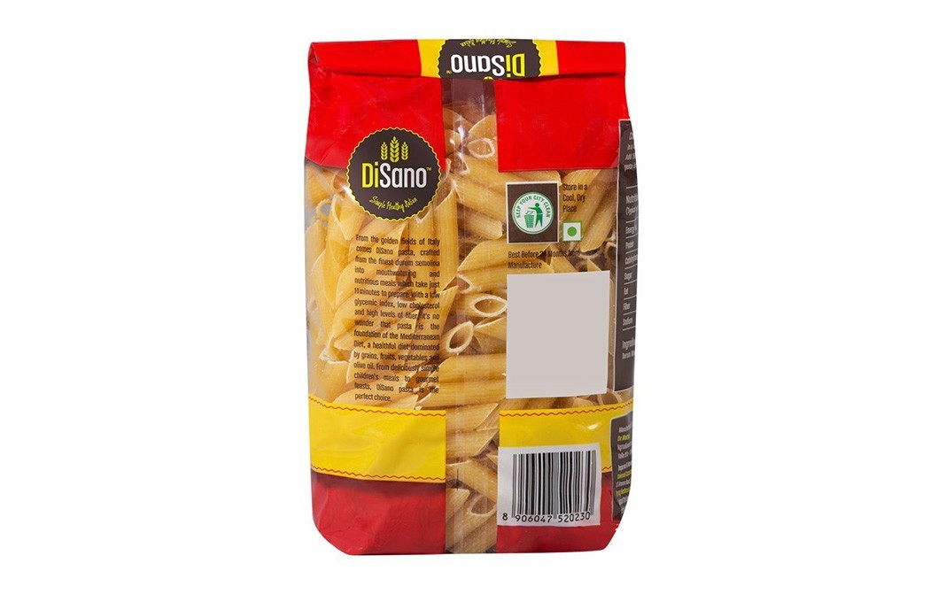 Disano Penne Rigate Durum Wheat Semolina Pasta   Pack  500 grams